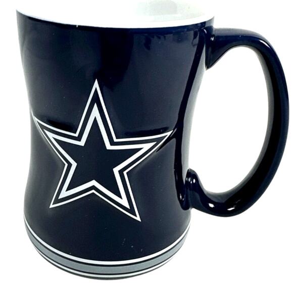 Official Dallas Cowboys Boelter Brands 2018 Blue Star Coffee Mug-Pristine! - Picture 1 of 7